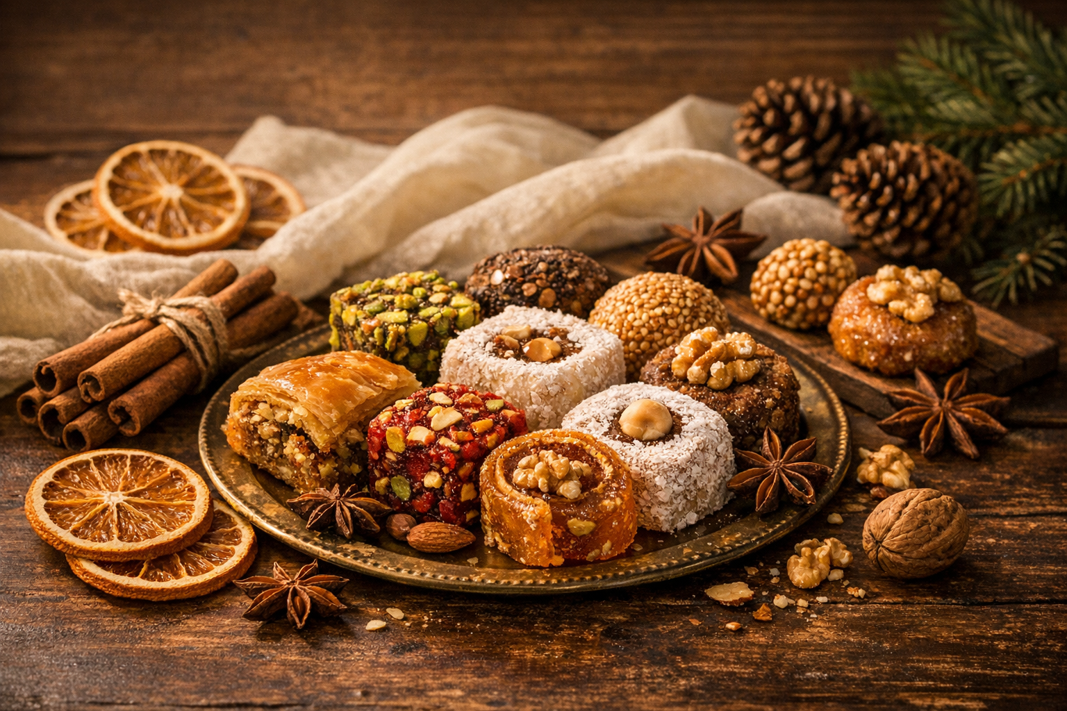 Mevsimsel özel tatlı koleksiyonu