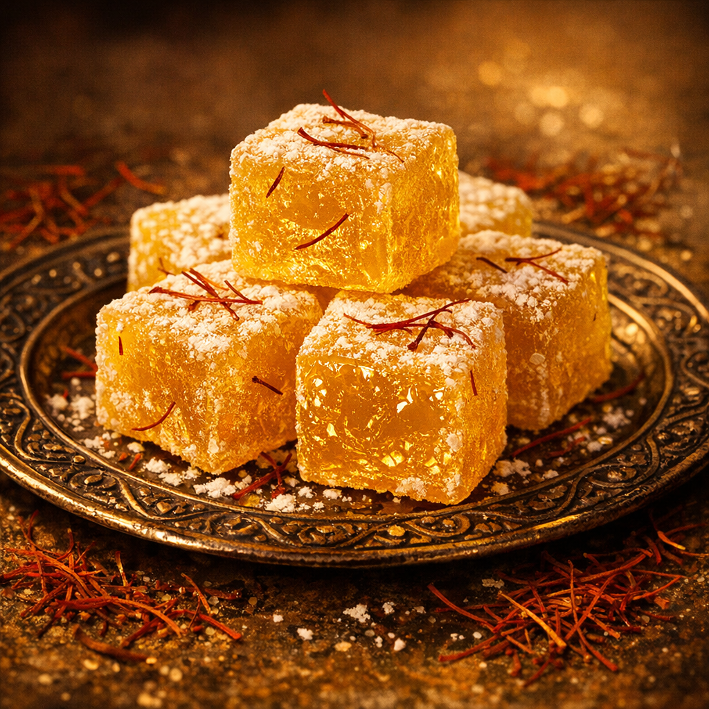 Safranlı Lokum